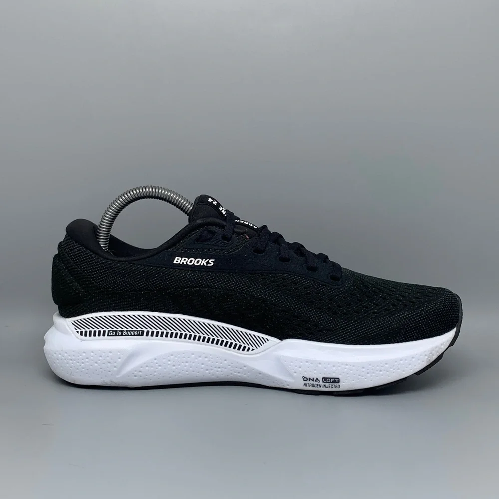 Brooks Black and White Women's Running Shoes